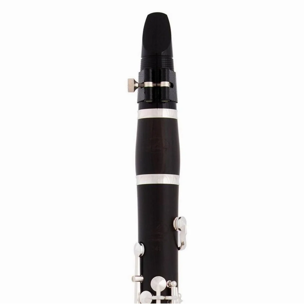 Schreiber D-41 Bb Klarinette, ergonomische Mechanik, versilberte Klappen — 22/6 Klappen, Koffer inklusive 2