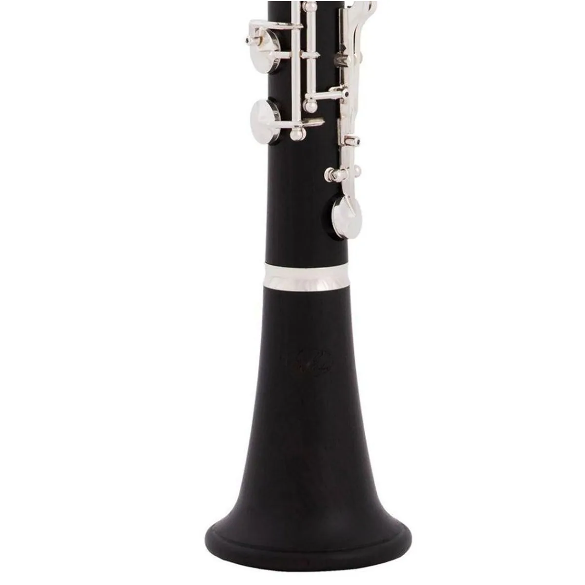 Schreiber D-41 Bb Klarinette, ergonomische Mechanik, versilberte Klappen — 22/6 Klappen, Koffer inklusive 4