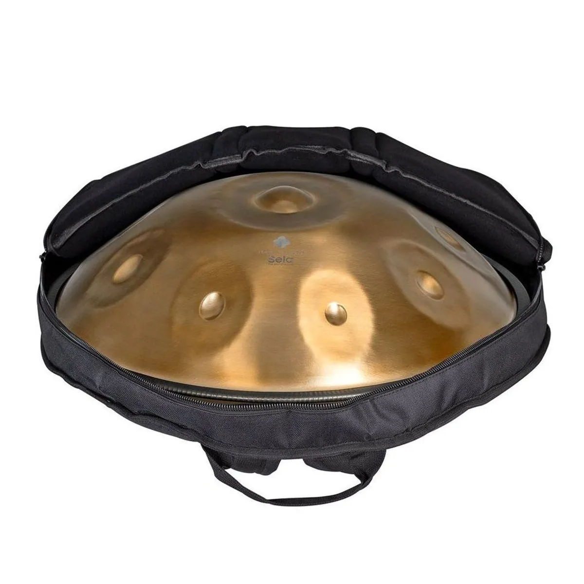 Sela SE211 Harmony Handpan F Low Pygmy, erdiger Klang, Edelstahl, inkl. Rucksacktasche 5