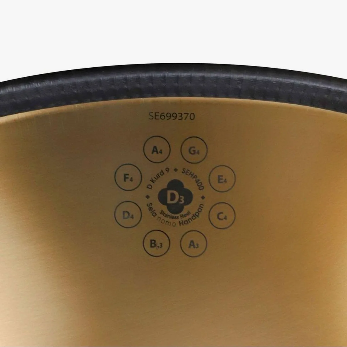 Sela Nomo SEHP400 Handpan, D-Kurd Stimmung, Edelstahl — intuitiv spielbar, vielseitige Klangwelten, ideale Einsteigeroption 4