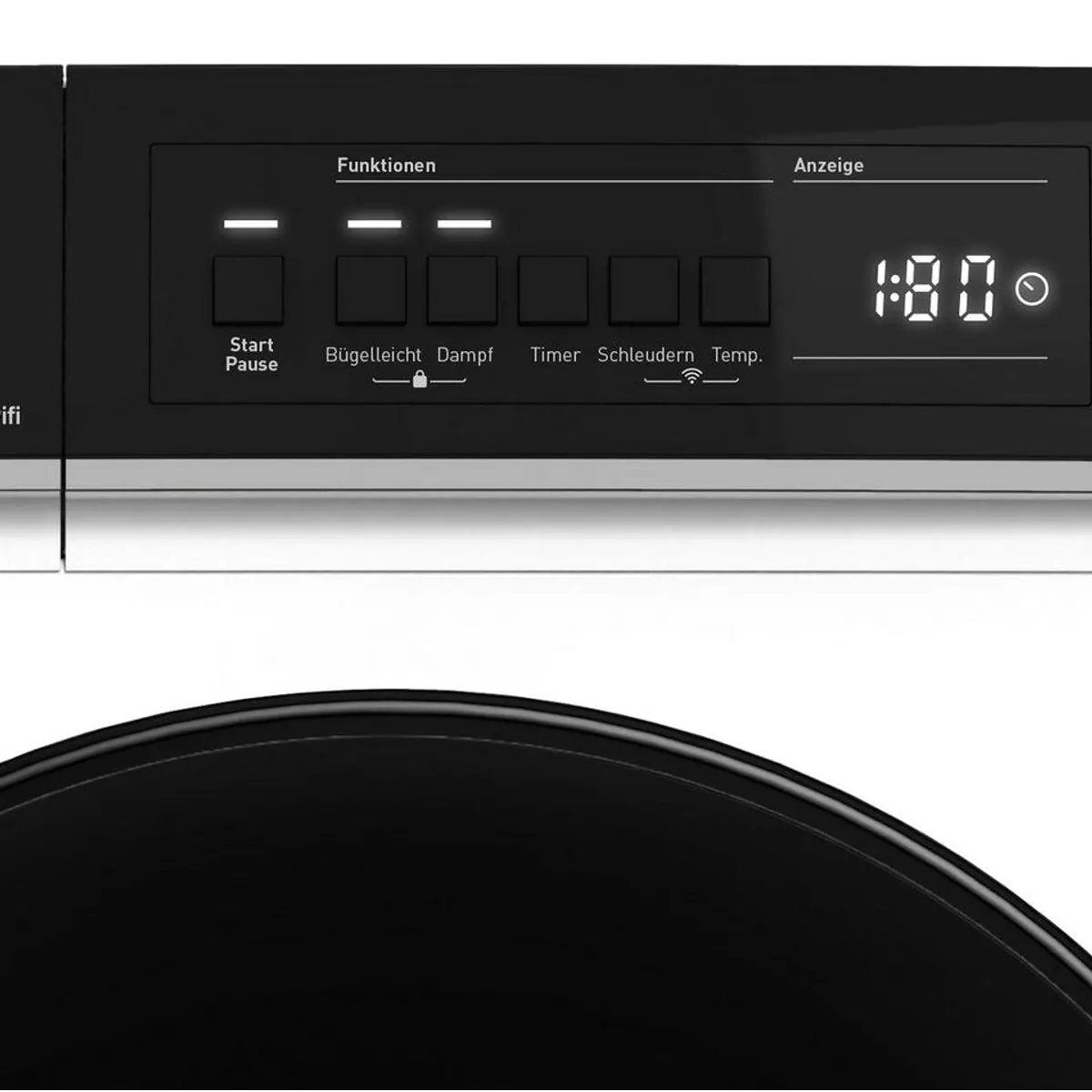 Sharp Waschmaschine ES-PRO014WA-DE, 10 kg, 1400 U/min, energieeffizient, WiFi Steuerung 5