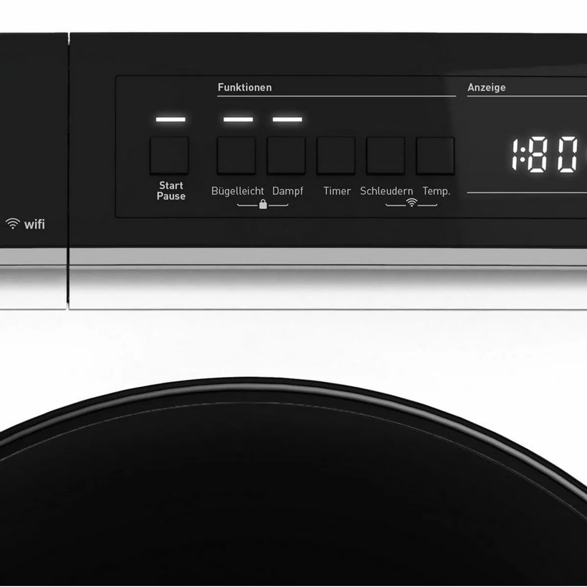 Sharp ES-PRO814WA-DE Waschmaschine, 8 kg, 1400 U/min, EcoLogic 3