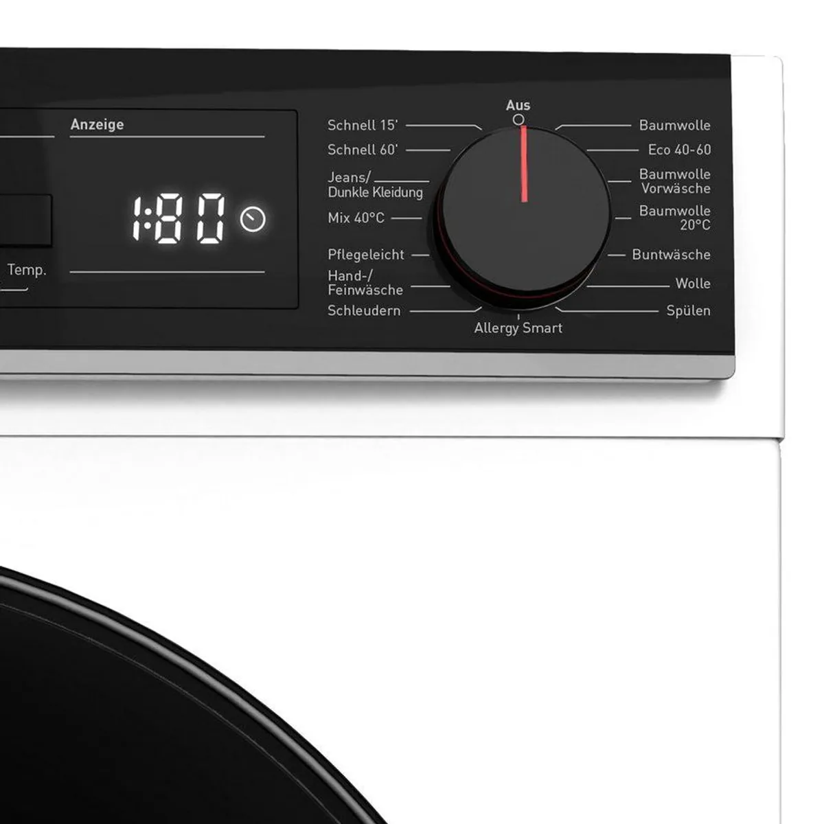 Sharp ES-PRO814WA-DE Waschmaschine, 8 kg, 1400 U/min, EcoLogic 4
