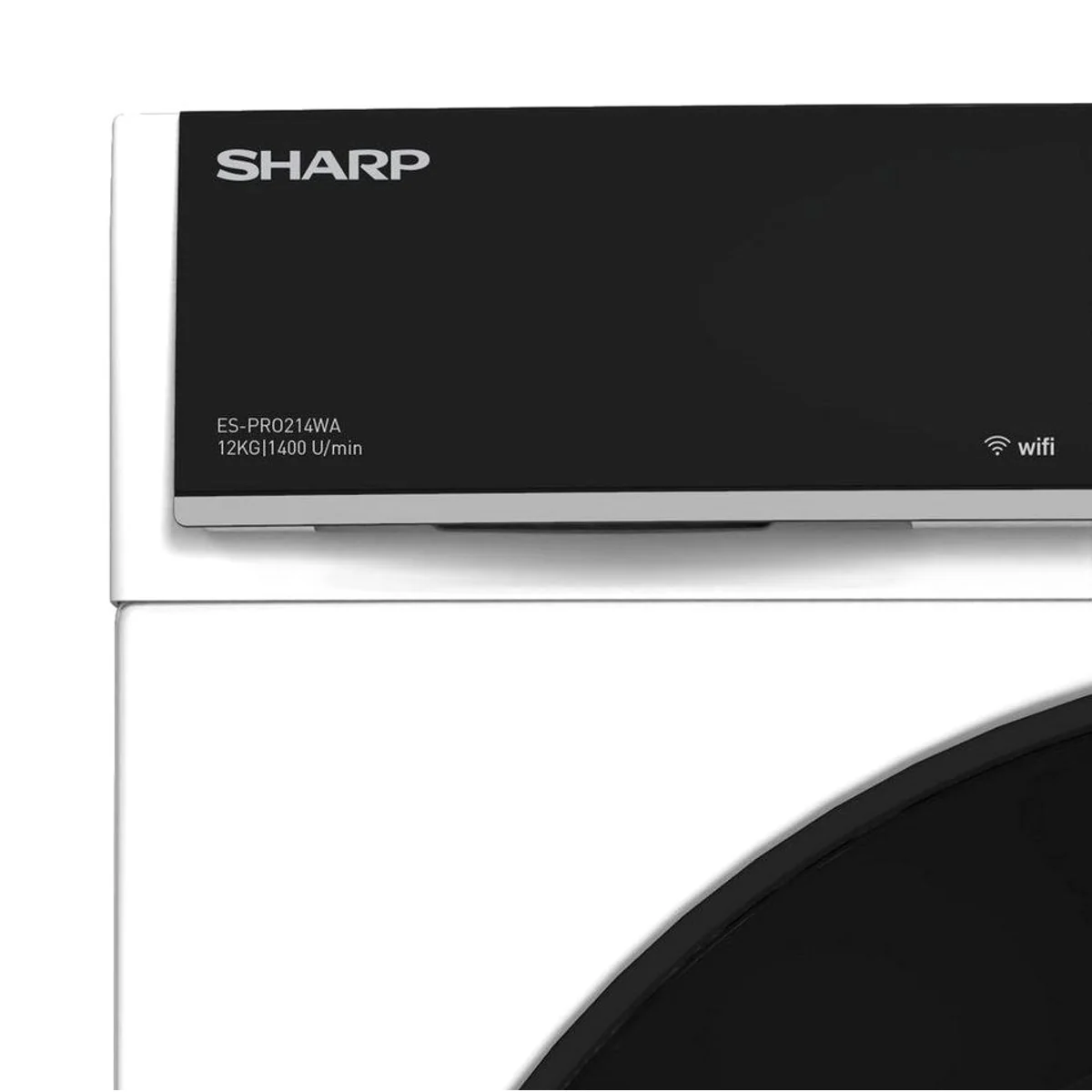 Sharp Waschmaschine ES-PRO214WA-DE, 12 kg, 1400 U/min, AllergySmart, Dampf, Wifi 3