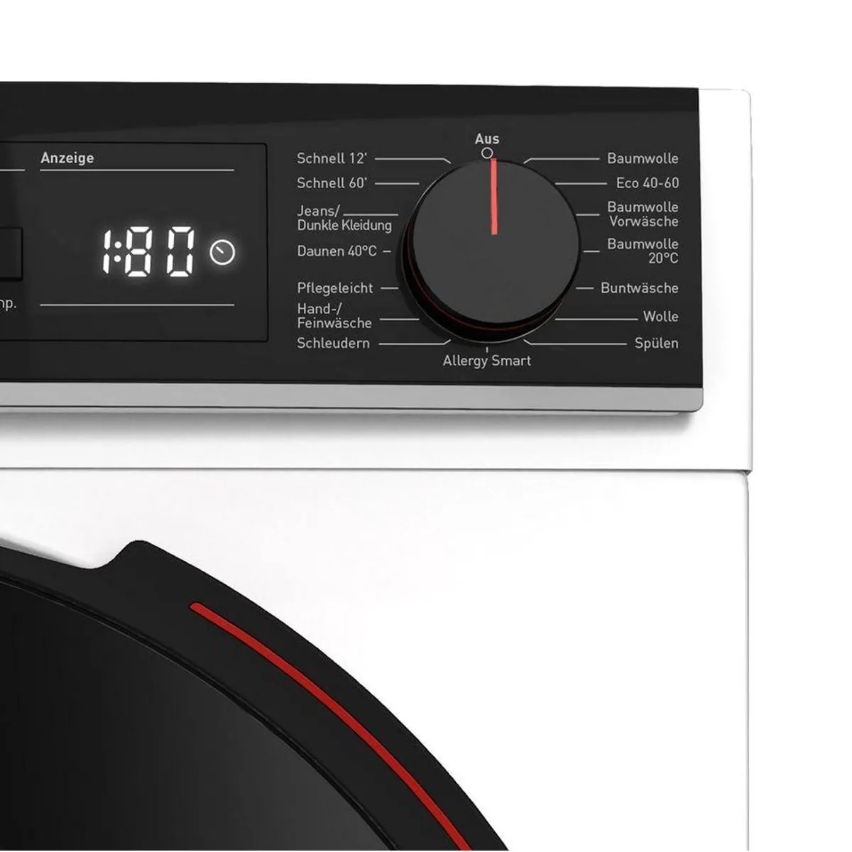 Sharp Waschmaschine ES-PRO214WA-DE, 12 kg, 1400 U/min, AllergySmart, Dampf, Wifi 5