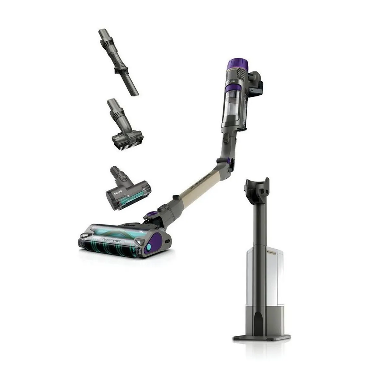 Shark PowerDetect Clean & Empty IP3251EUT, beutellos, automatische Entleerung, starke Saugkraft