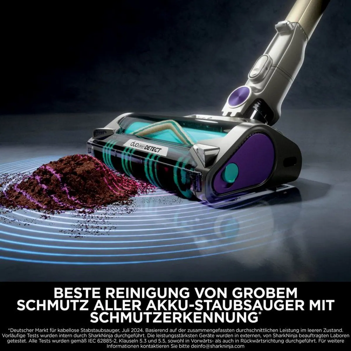 Shark PowerDetect Clean & Empty IP3251EUT, beutellos, automatische Entleerung, starke Saugkraft 3