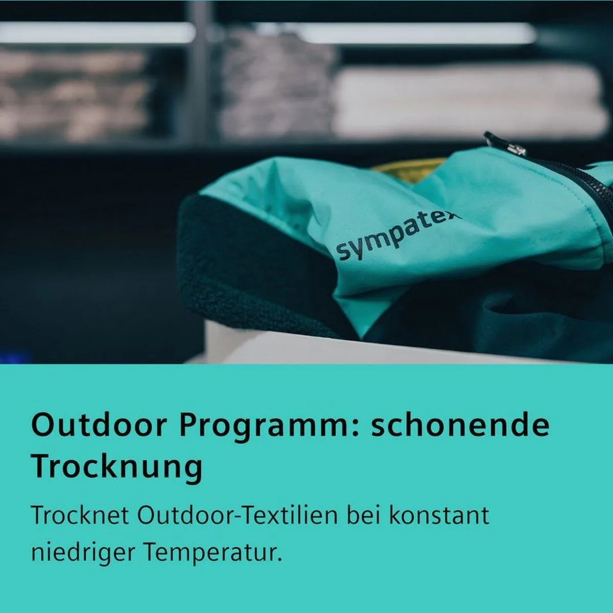 SIEMENS WQ35G2D00 Wärmepumpentrockner, 8 kg Fassungsvermögen, selbstreinigender Kondensator 5