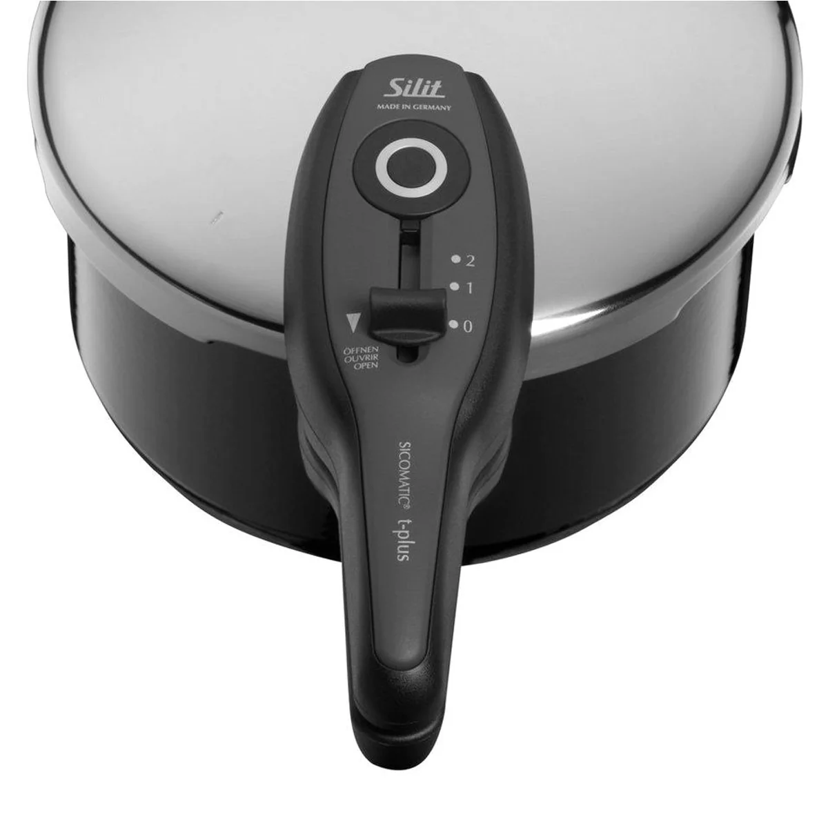 Silit Sicomatic T-PLUS Schnellkochtopf, 3 Kochstufen, Induktionsgeeignet, Made in Germany 3