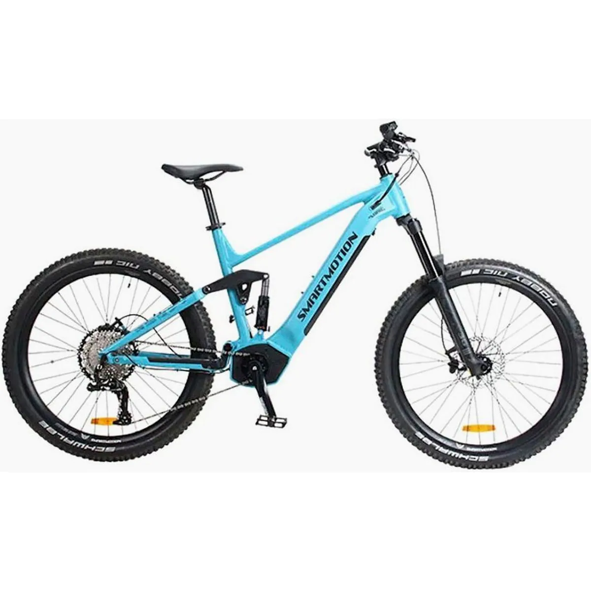 SMARTMOTION Hypersonic E-Bike Mountainbike, 11-Gang Schaltung, leistungsstarker Mittelmotor
