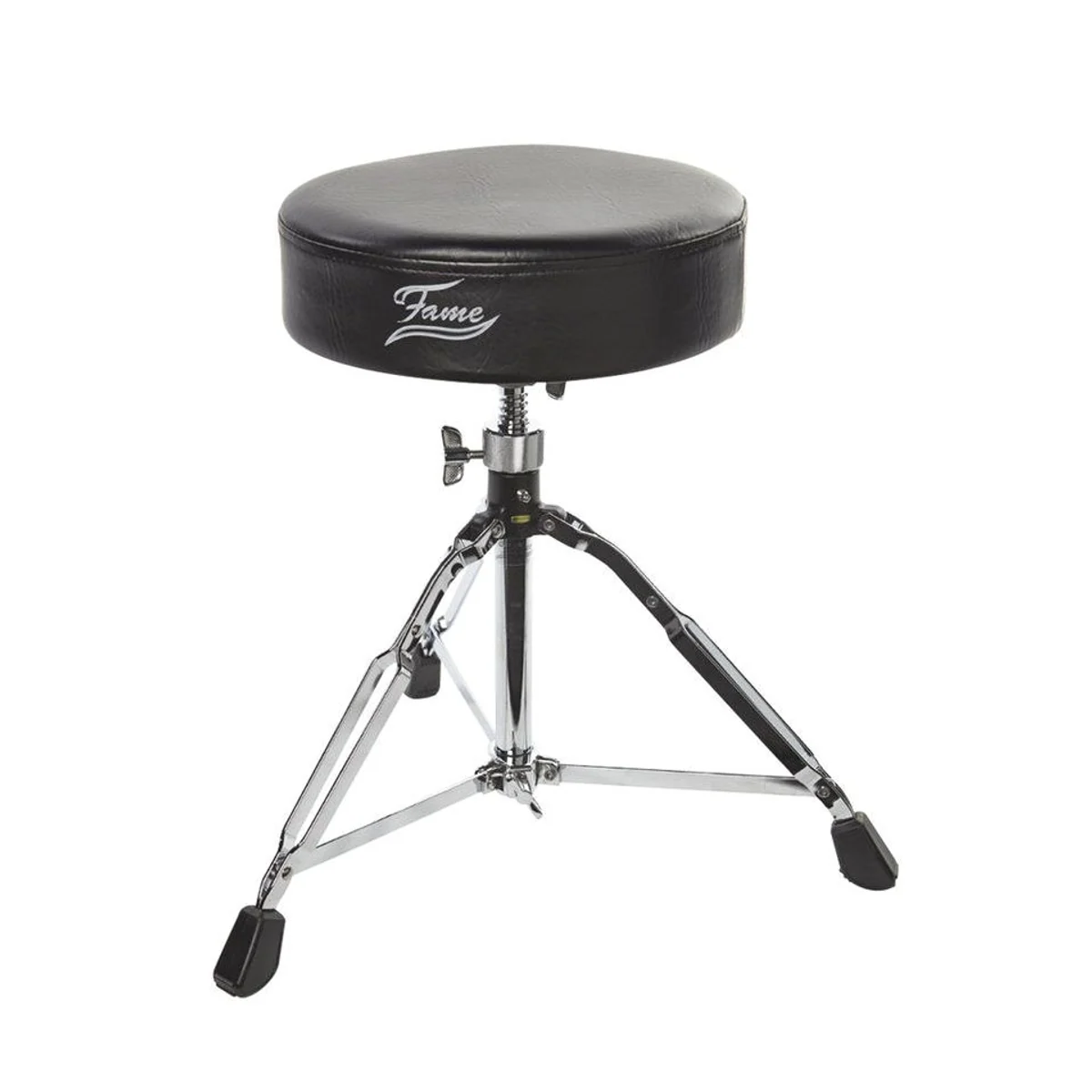 SONOR AQX Studio Drum Set, 20" Bass Drum, Schwarz mit Chrom-Hardware 3