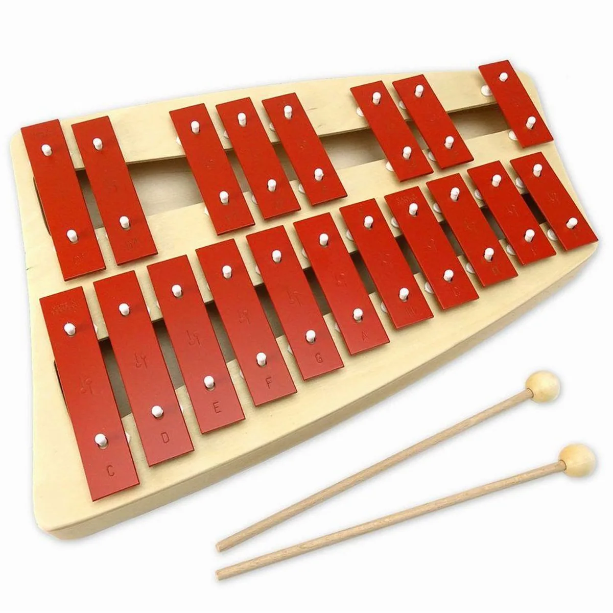 SONOR NG-30 Glockenspiel, 19 Töne, Stahlklangplatten — ideal für die musikalische Früherziehung