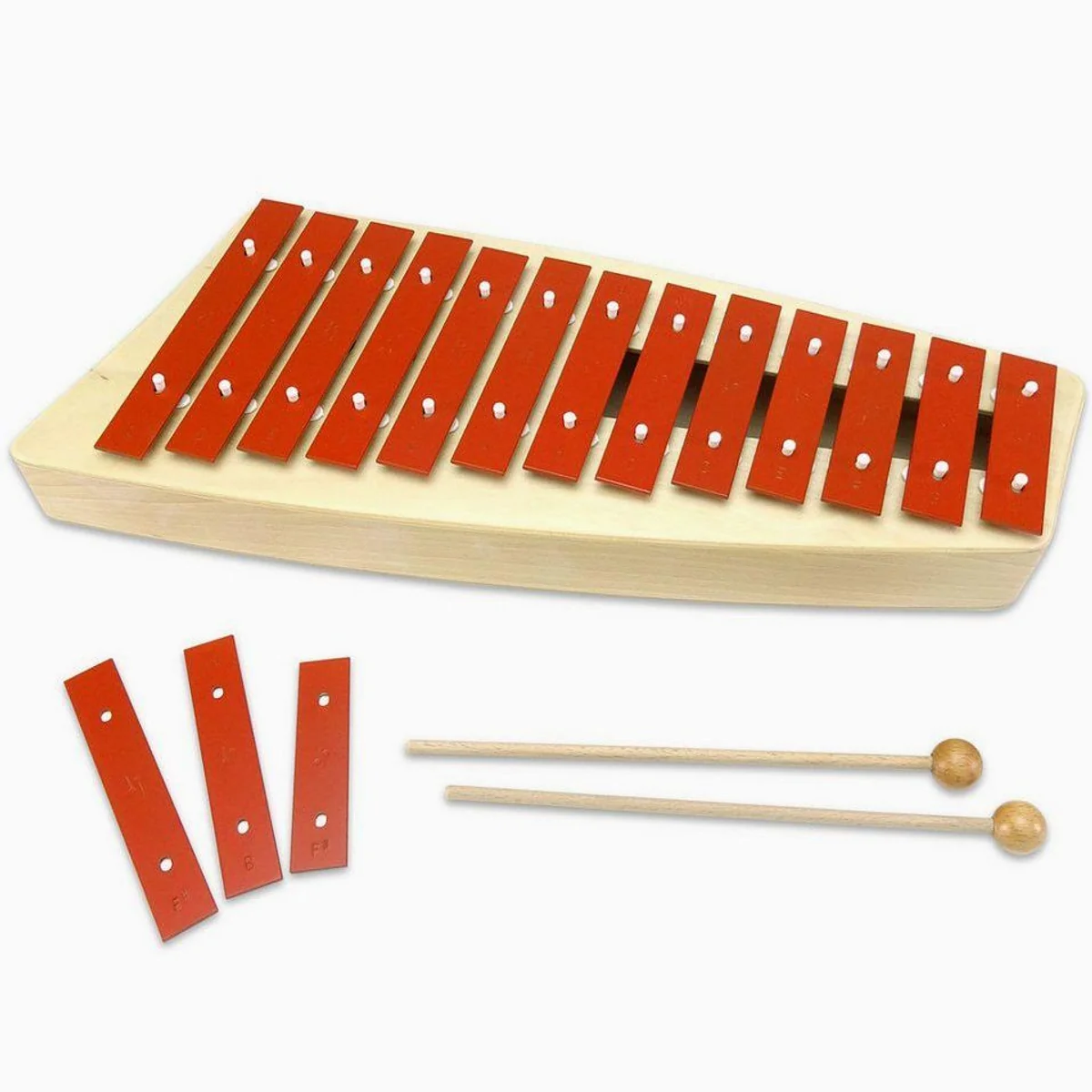 SONOR Glockenspiel NG-11, klarer Klang, 16 Töne, ideal für Musikpädagogik