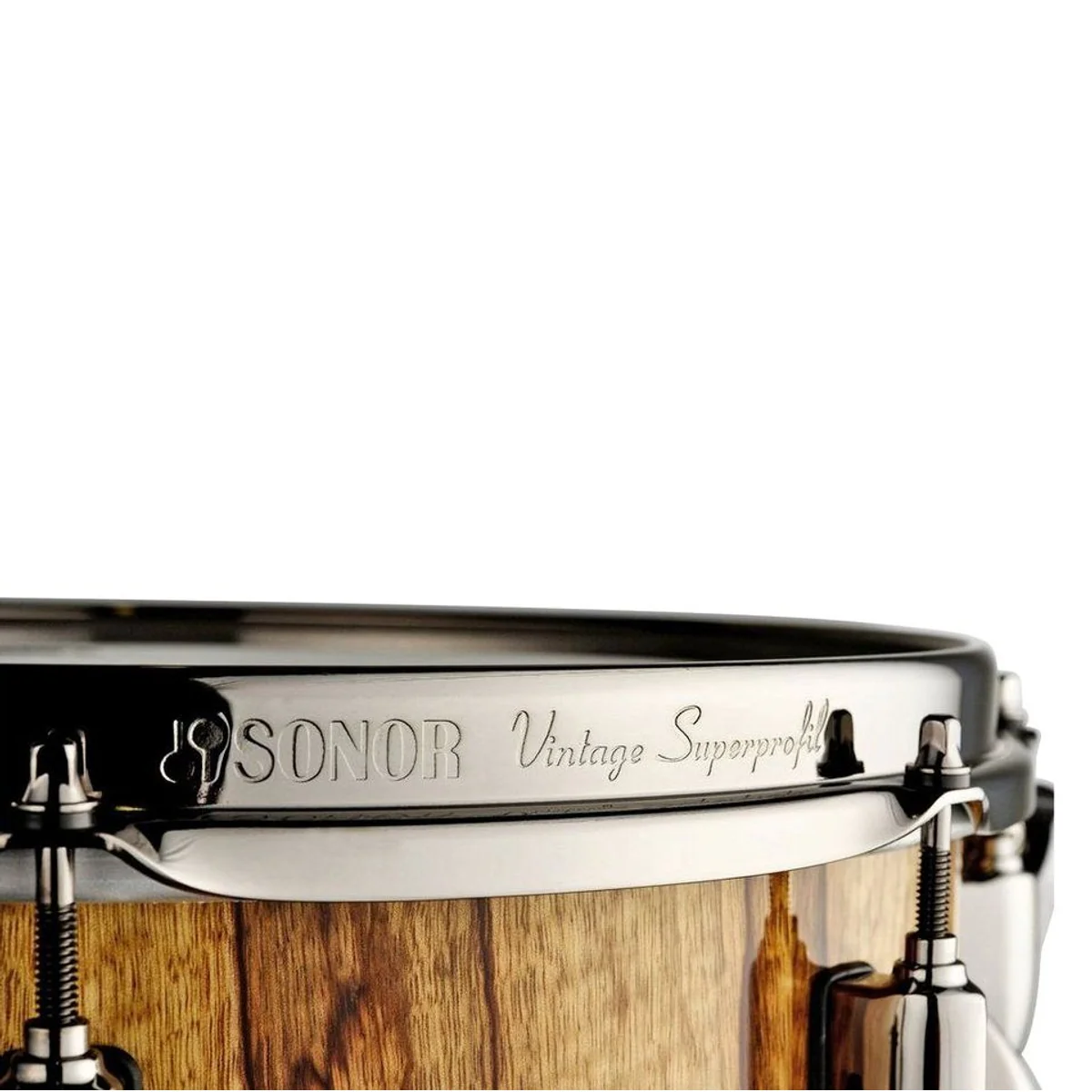 SONOR One of a Kind Black Limba Snare-Drum, Limited Edition, 9-lagiger Ahornkessel 4