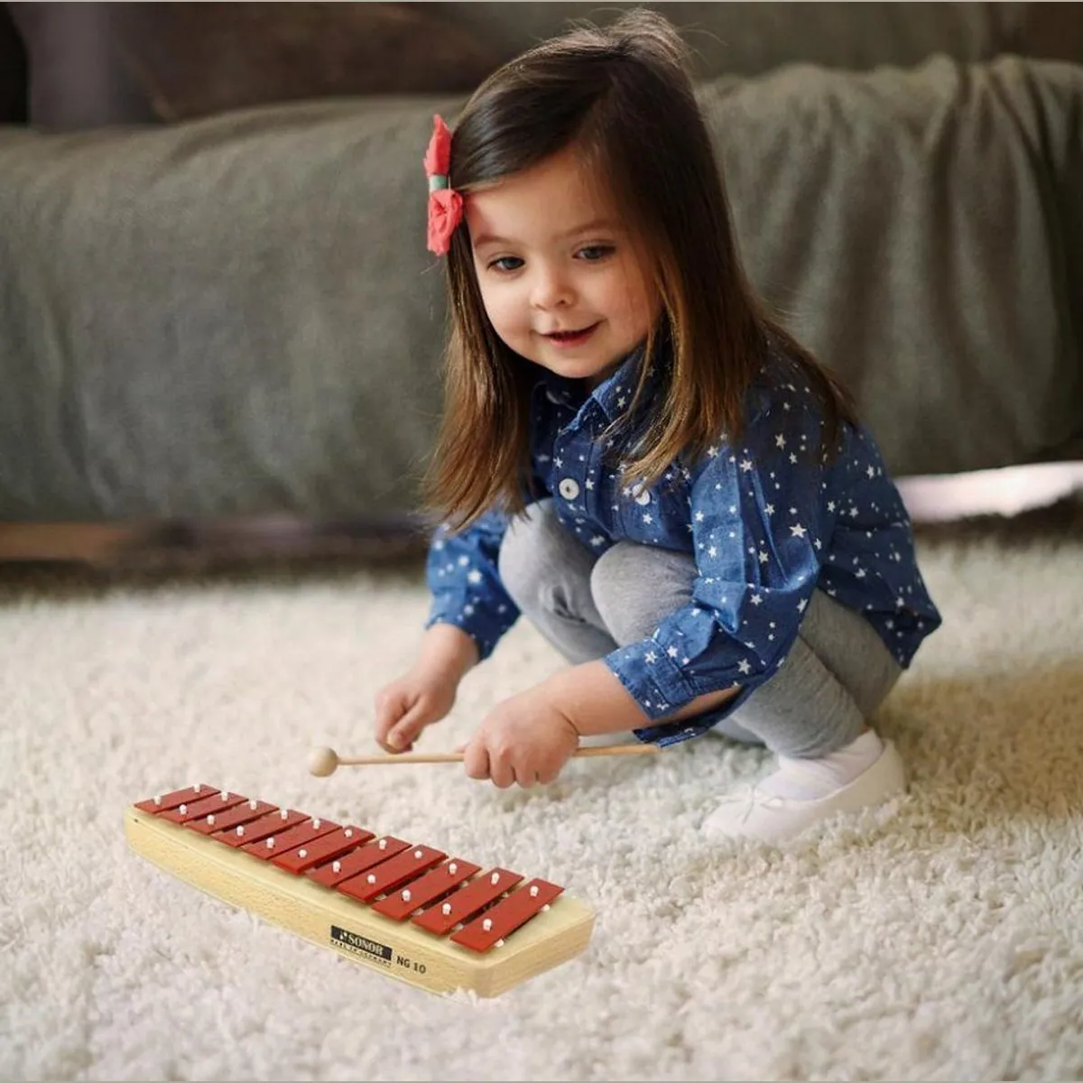 SONOR NG-10 Glockenspiel, 13 Töne, ideal für musikalische Früherziehung 4
