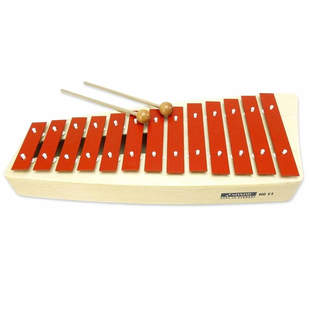 SONOR NG-11 Glockenspiel, 16 Töne, Resonanzkasten aus Buchenholz 4