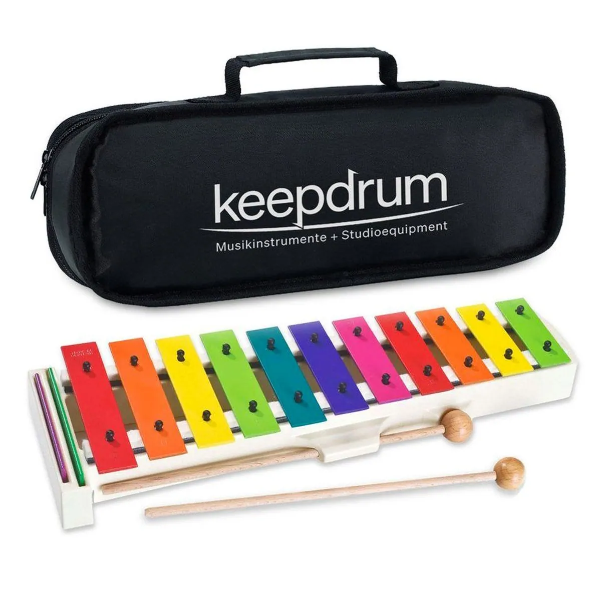 SONOR Boomwhackers Glockenspiel BWG, 13 Töne, kinderfreundliches Design