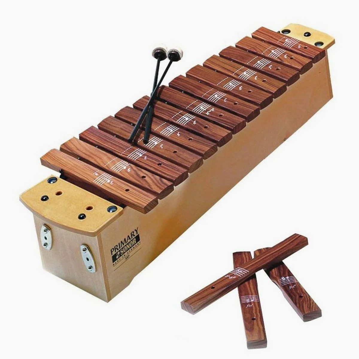 SONOR SXP-1.1 Sopran Xylophon, 16 Töne, FSC-zertifiziert, Pao Rosa-Holz 2