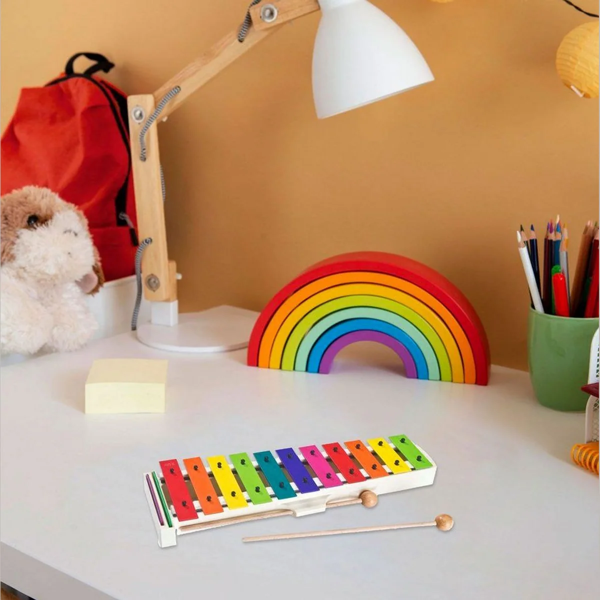SONOR Boomwhackers Glockenspiel, 13 Töne, kinderfreundliches Design — inklusive Holz-Schlägel 3