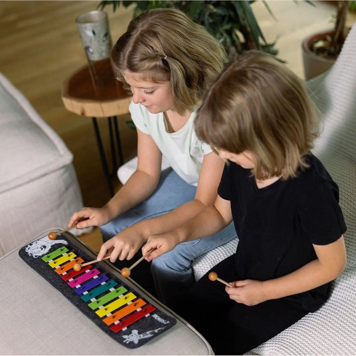 SONOR Glockenspiel Safari GS Plus, Roll-Up Design, 2 Klangstäbe, Transport-Dose 2