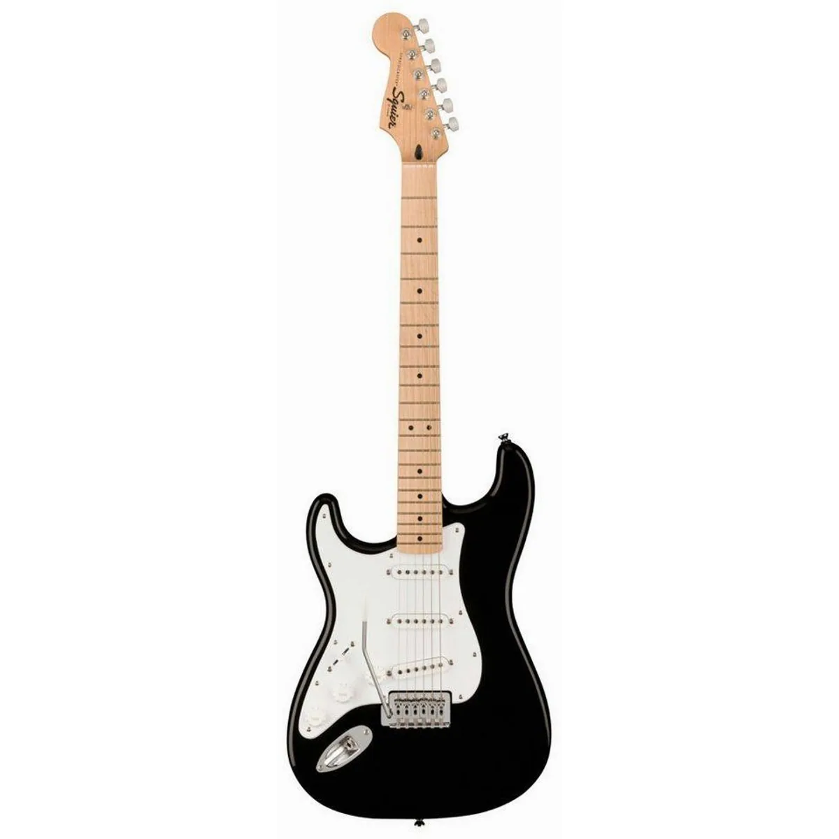 Squier Sonic Stratocaster LH Black, vielseitige Sounds, komfortabler Ahornhals 2