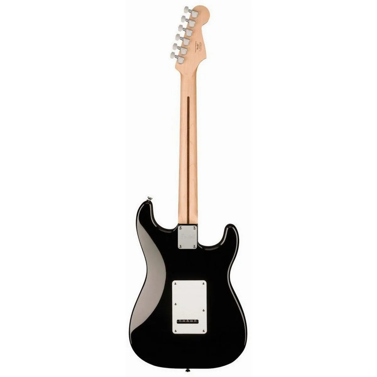 Squier Sonic Stratocaster LH Black, vielseitige Sounds, komfortabler Ahornhals 3