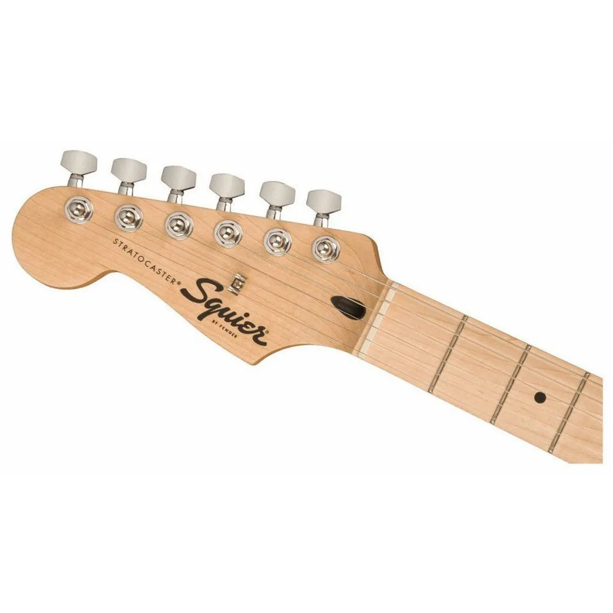 Squier Sonic Stratocaster LH Black, vielseitige Sounds, komfortabler Ahornhals 5