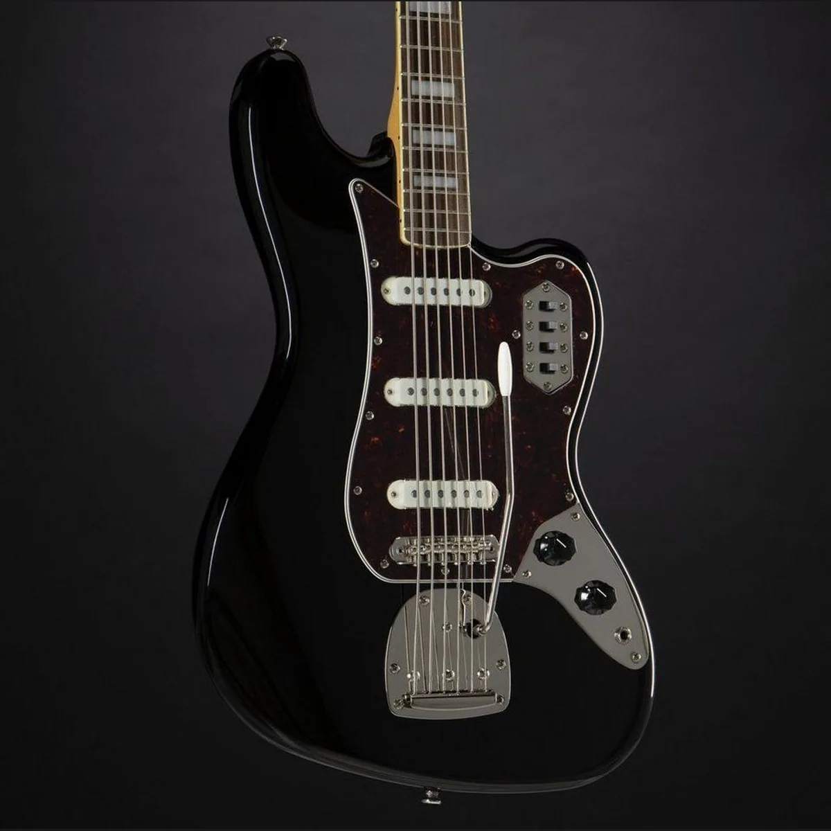 Squier Classic Vibe Bass VI Black, 6-Saiter, vielseitige Klangmöglichkeiten 5