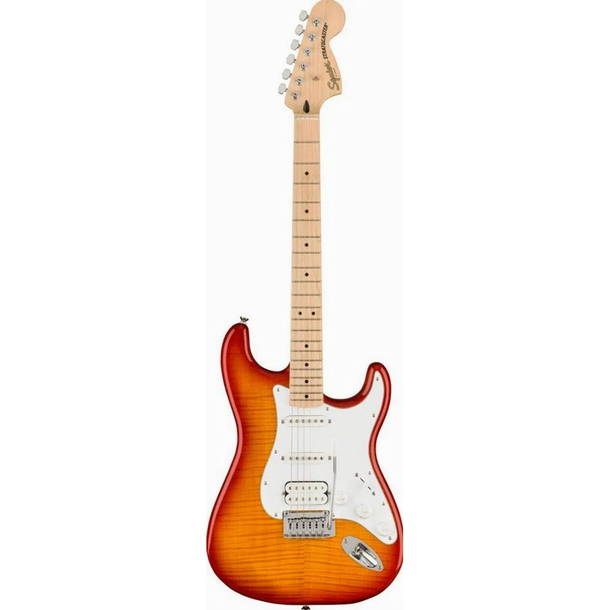 Squier Affinity Stratocaster FMT HSS, vielseitige HSS-Bestückung, komfortabler Hals 2