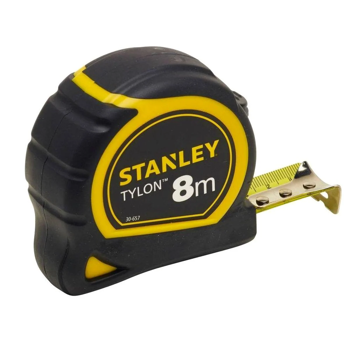 Stanley Maßband Bi-Material, 8 m Länge, robust und präzise