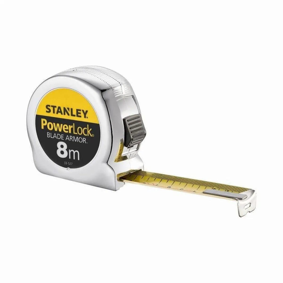 Stanley Micro Powerlock Maßband 8m/25mm, präzise Messungen, robust und handlich 2