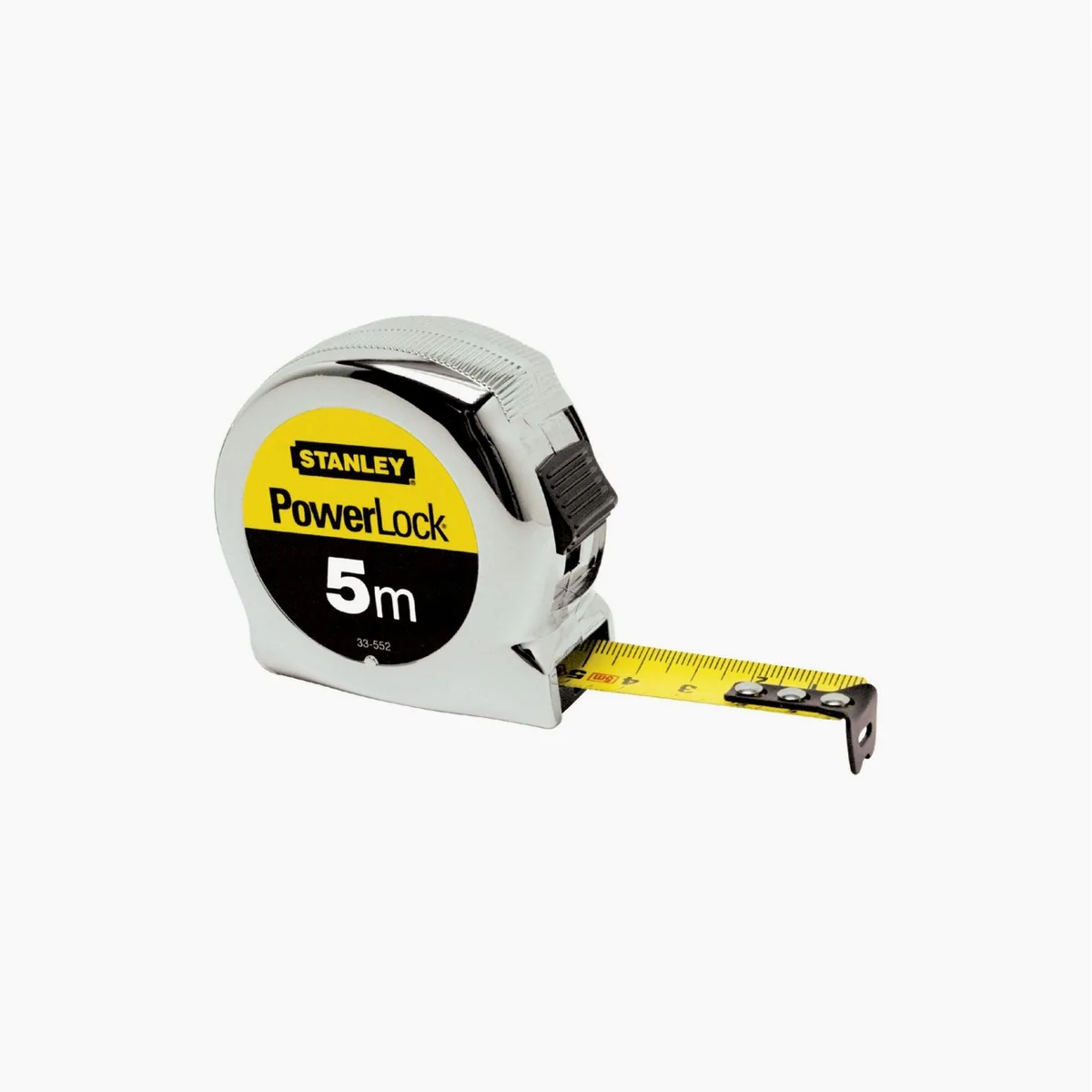 Stanley Powerlock Bandmaß 5m/19mm, kompakt, robust, präzise