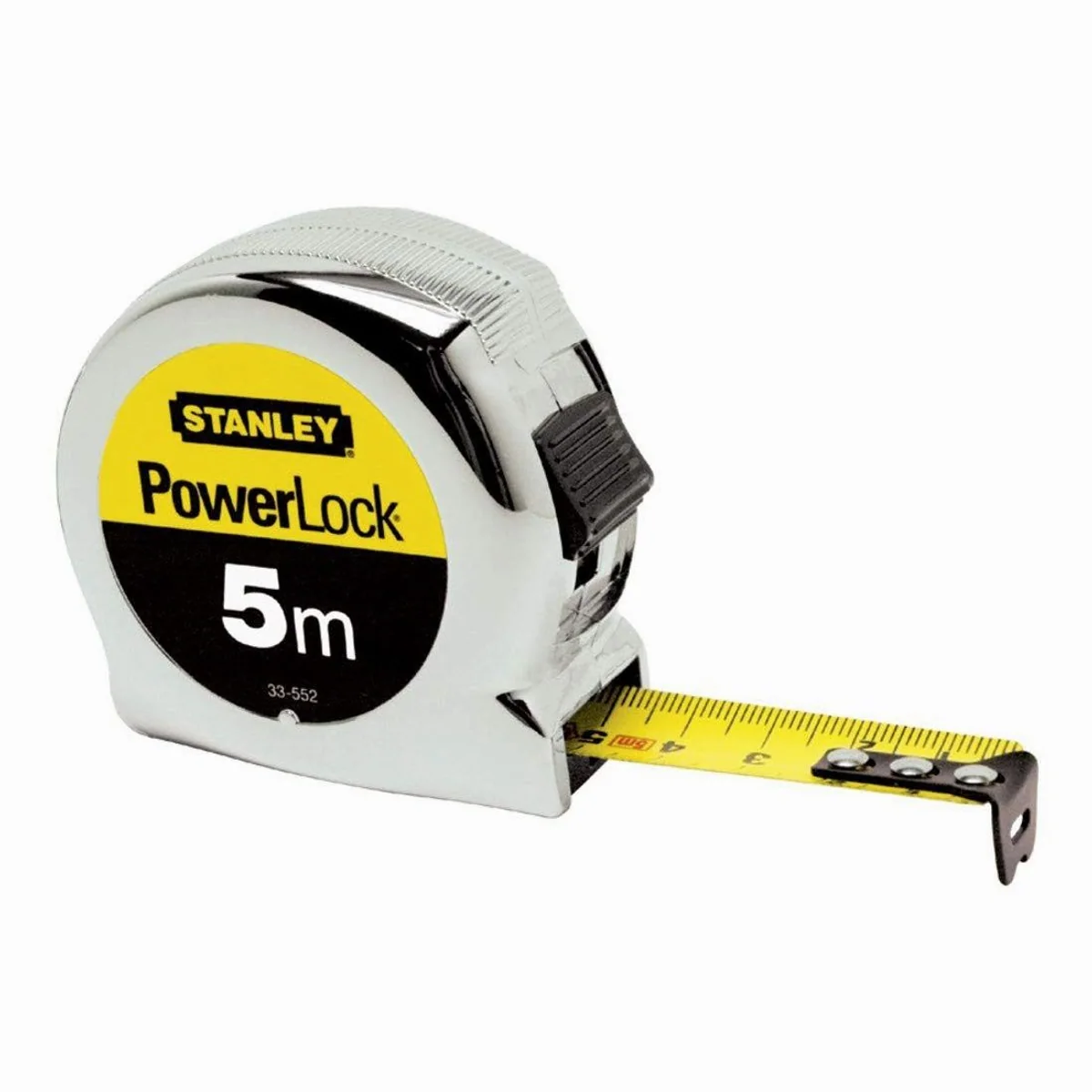 Stanley Powerlock Bandmaß 5m/19mm, kompakt, robust, präzise 2