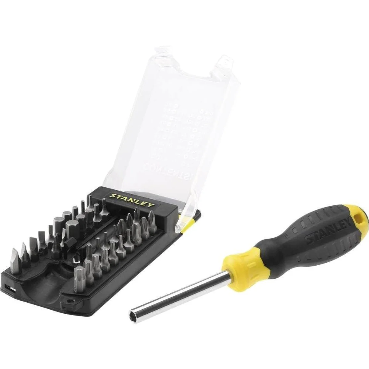 Stanley Multi-Schraubendreher-Set, 35-teilig, vielseitig und robust