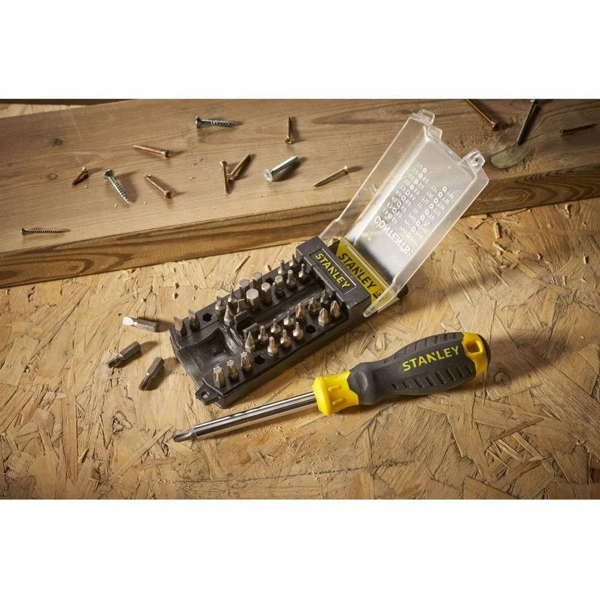 Stanley Multi-Schraubendreher-Set, 35-teilig, vielseitig und robust 4