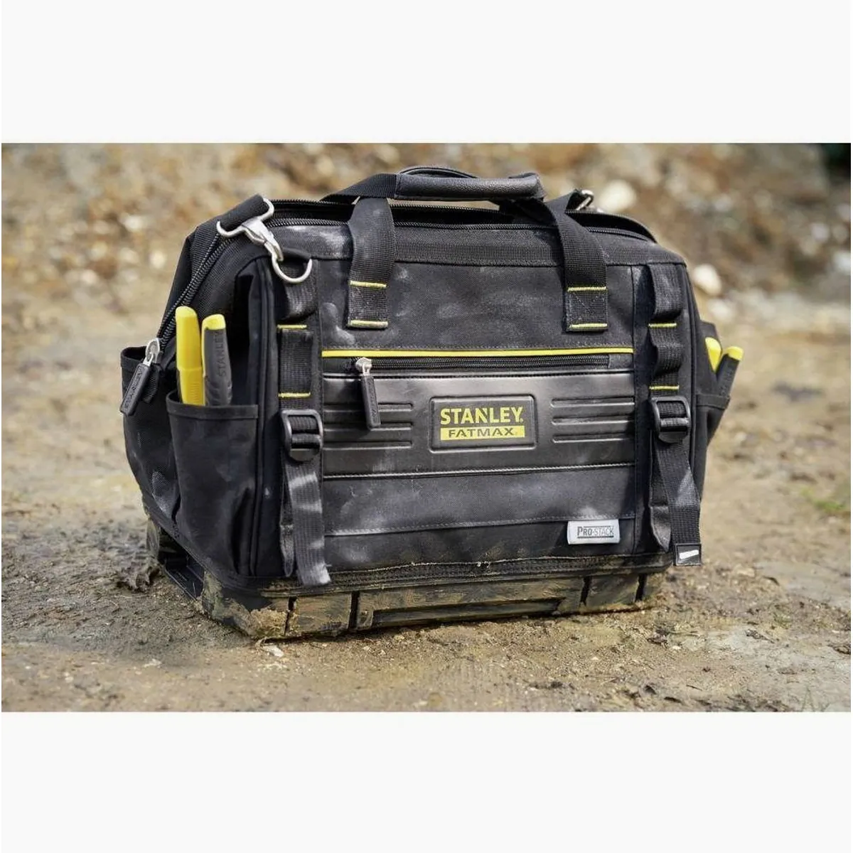 STANLEY PRO-STACK Werkzeugtasche, robuster Transport, modulare Aufbewahrung, praktische Organisation 4