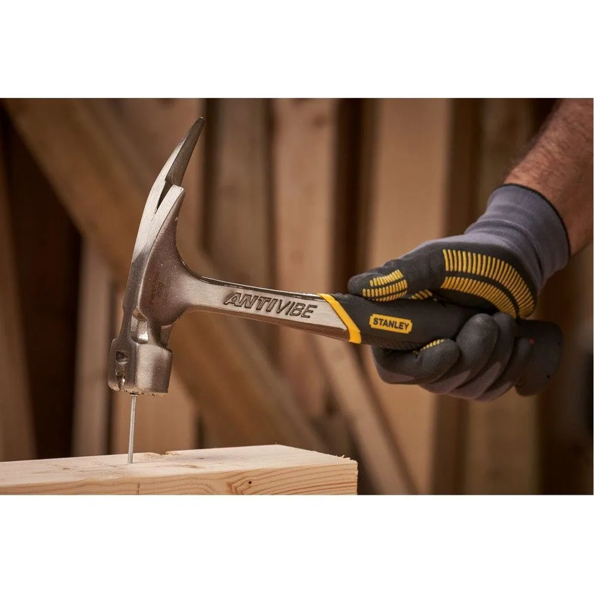 Stanley Latthammer 870 g, ergonomischer Griff, vibrationsdämpfend 5