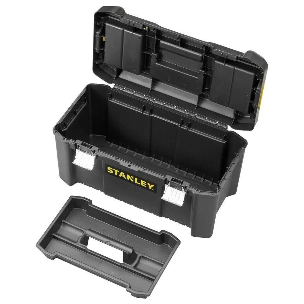 STANLEY Essential-Box 19 Metall, robust, vielseitig, tragbar 3