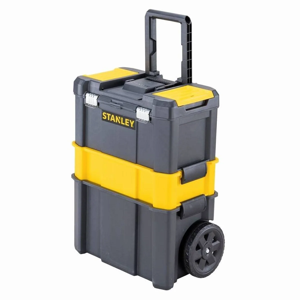 STANLEY Werkzeugkoffer ESSENTIAL Rollenwerkstatt, robust, mobil, vielseitig