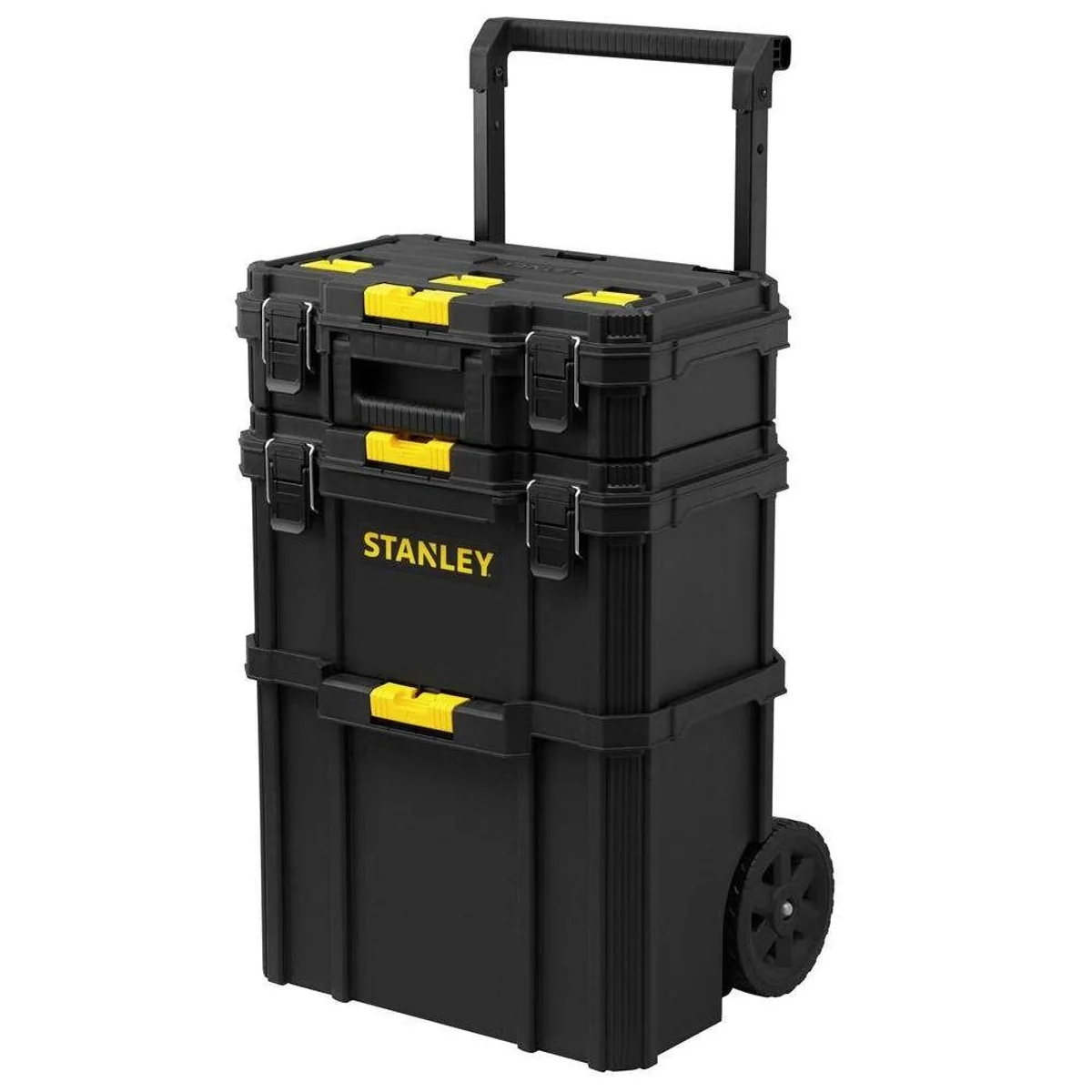 STANLEY Quiklink Rolling Workshop, 3-teilig, robust und mobil