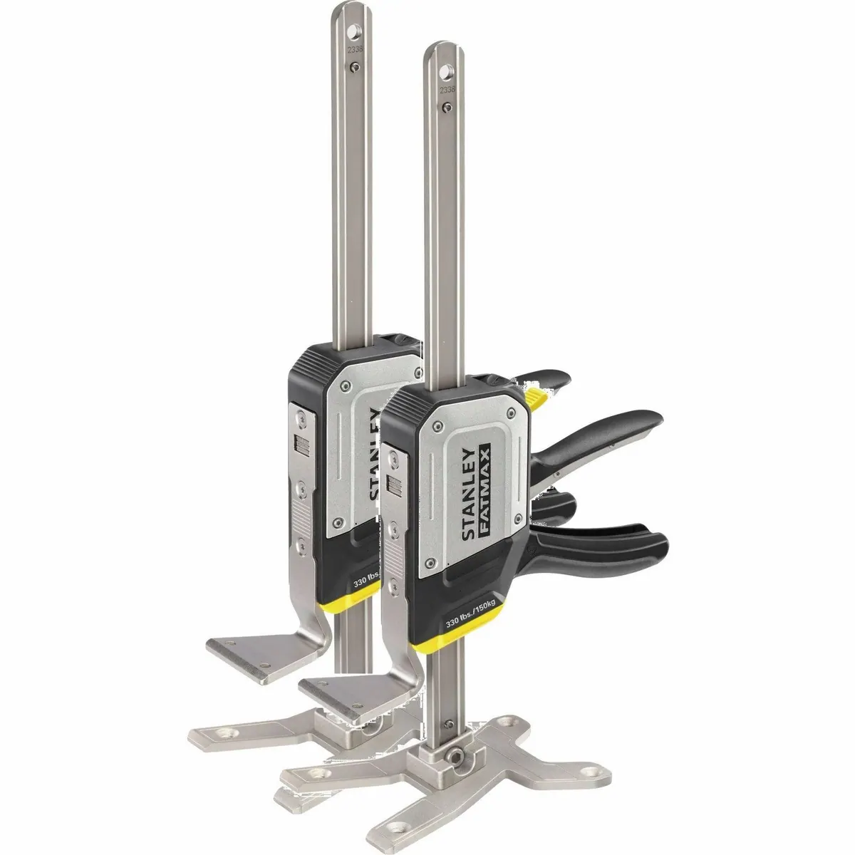 STANLEY FATMAX Tradelift Einhand-Montageheber, 150 kg Hubkraft, ergonomischer Griff