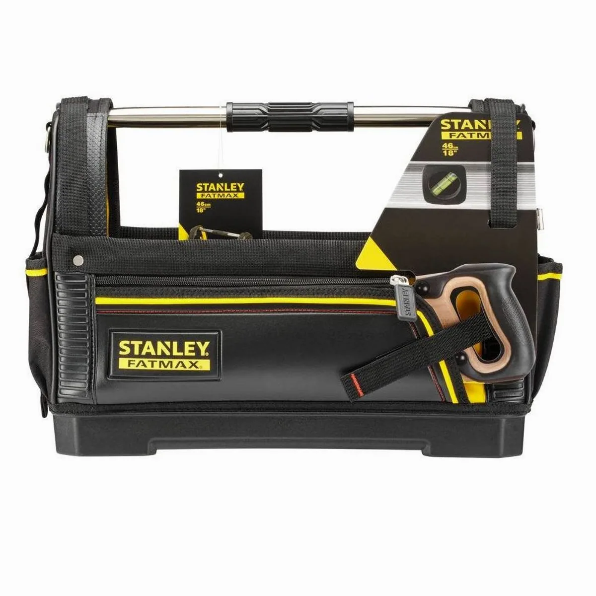 STANLEY Werkzeugkoffer, robustes Nylon, 48 x 33 x 25 cm — für optimale Werkzeugsortierung 4