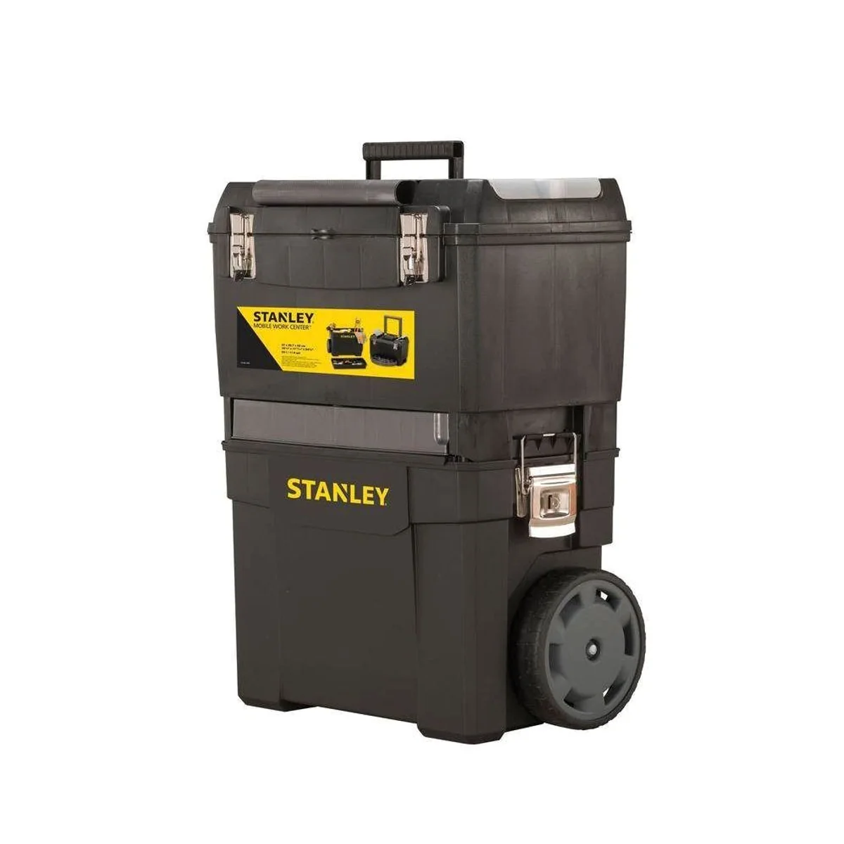 STANLEY Werkzeugkoffer Rollende Werkstatt, geräumig, mobil, robust 3