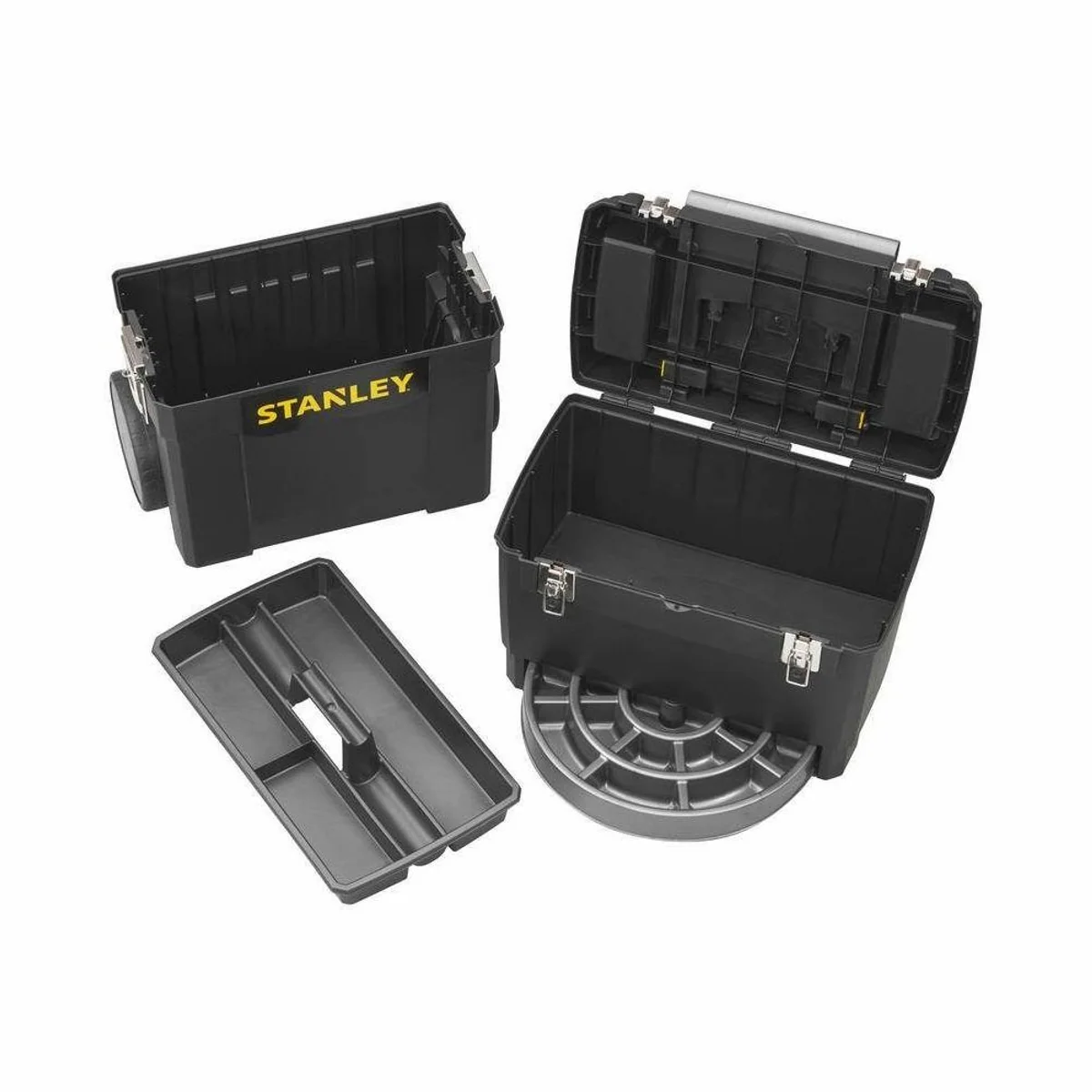 STANLEY Werkzeugkoffer Rollende Werkstatt, geräumig, mobil, robust 4