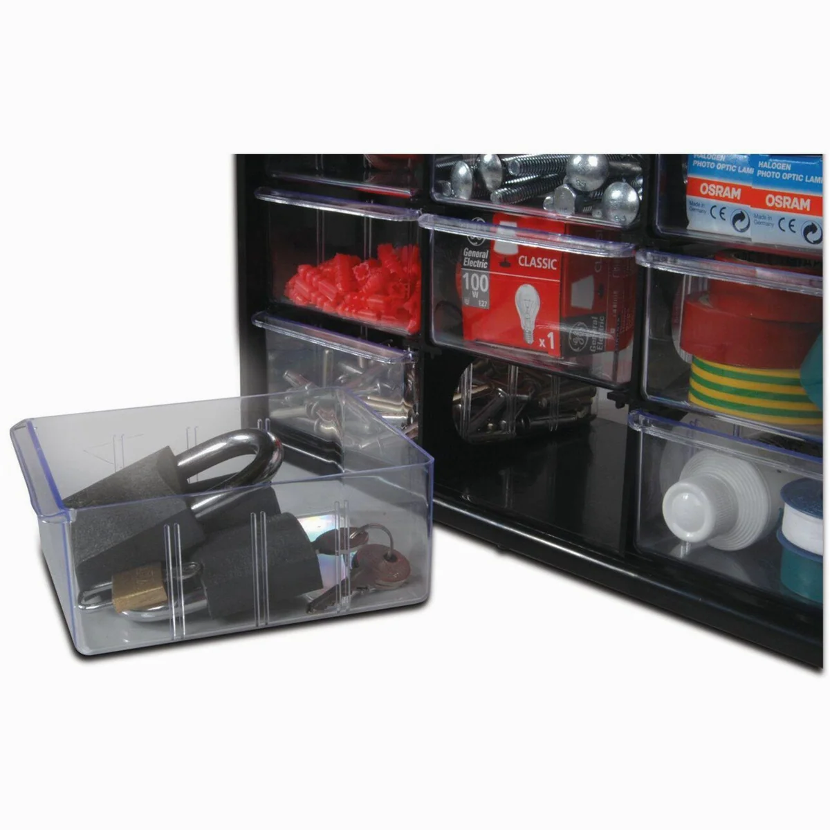 STANLEY Kleinteilemagazin 1-93-978, 39 Schubladen, modular und robust 2