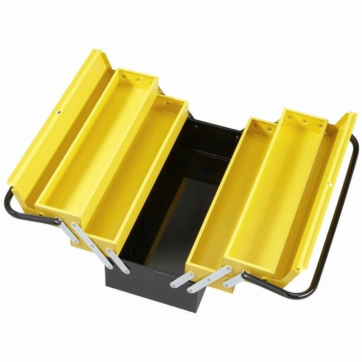 STANLEY Werkzeugkoffer 1-94-738, stabiler Metallkorpus, 5 Fächer für optimale Organisation 3