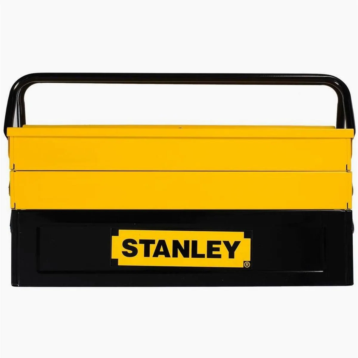 STANLEY Werkzeugkoffer 1-94-738, stabiler Metallkorpus, 5 Fächer für optimale Organisation 4