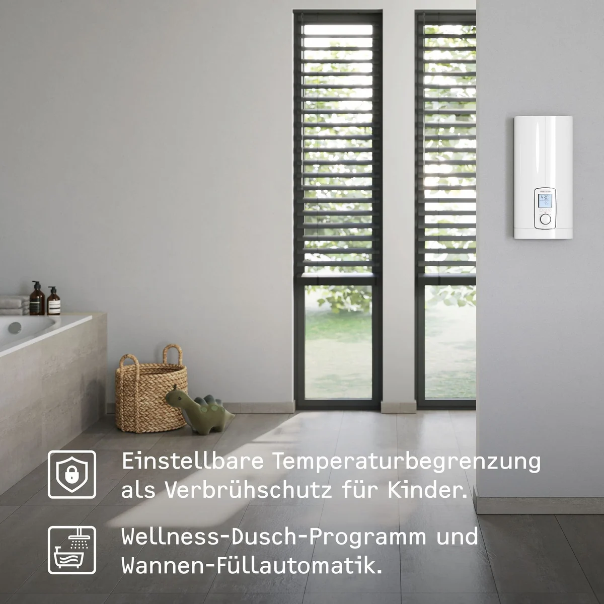 STIEBEL ELTRON DHE Durchlauferhitzer, konstante Wassertemperatur, intuitive Bedienung, 4i-Technologie 3