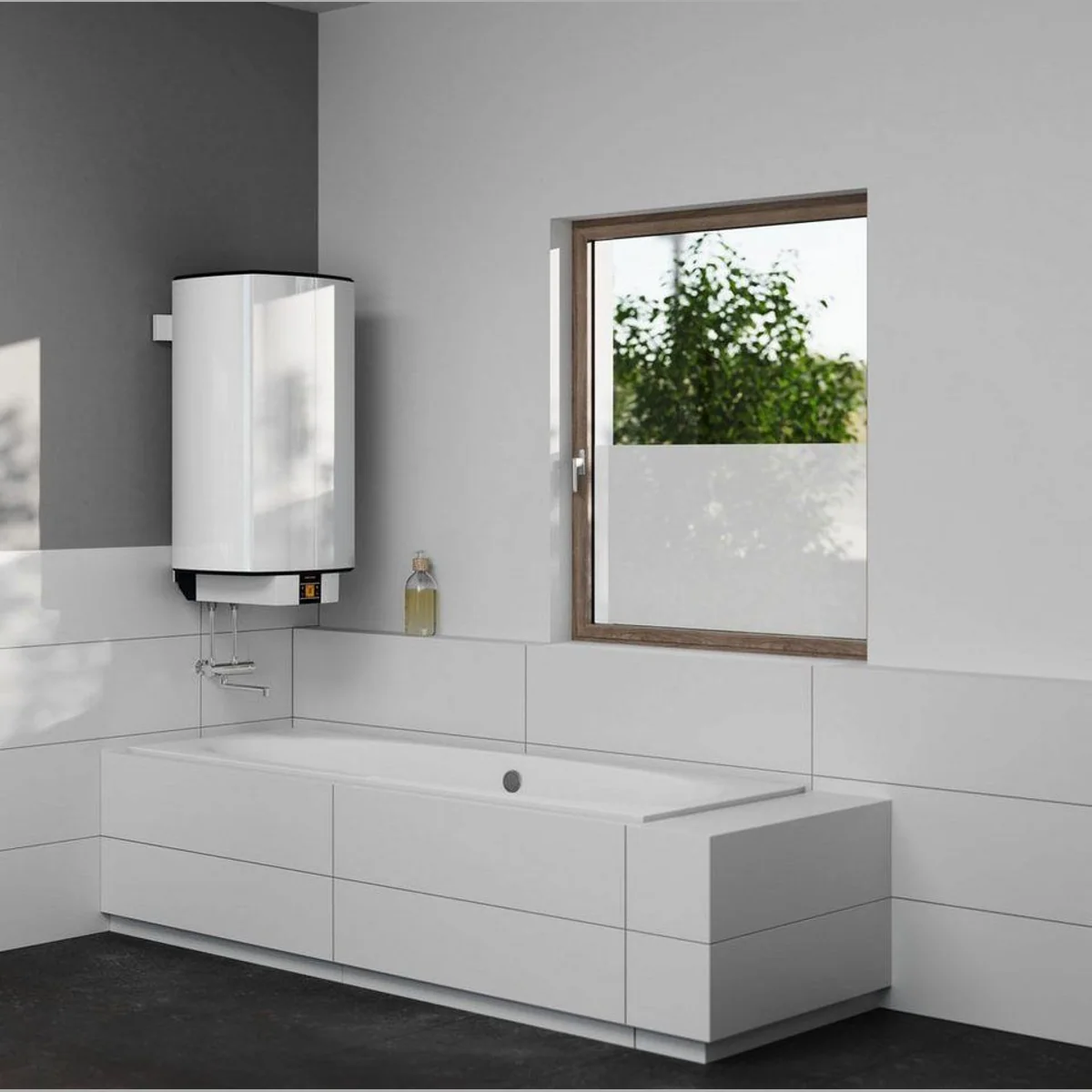 STIEBEL ELTRON Wandspeicher SHZ 100 LCD, druckfest, gradgenaue Wunschtemperatur, ECO-Funktion 5