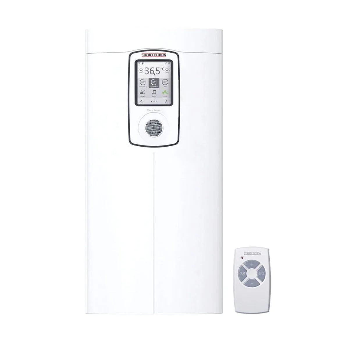 STIEBEL ELTRON DHE Connect Durchlauferhitzer, konstante Warmwassertemperatur, 27 kW — 4i-Technologie, Touchdisplay, digitale Steuerung